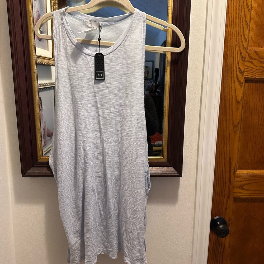 Michele Light Gray Top